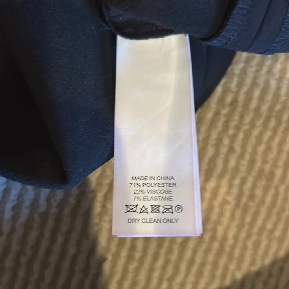NWT KATE SPADE blaze a trail stretch black pants size 4